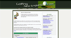 Desktop Screenshot of golfingnewengland.com